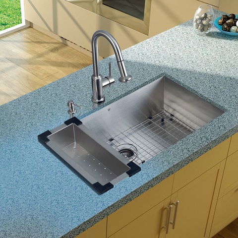 Vigo VG15070 undermount stainless steel kitchen sink