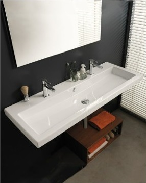 Cangas Ceramica Tecla Bathroom Sink Tecla CAN05011