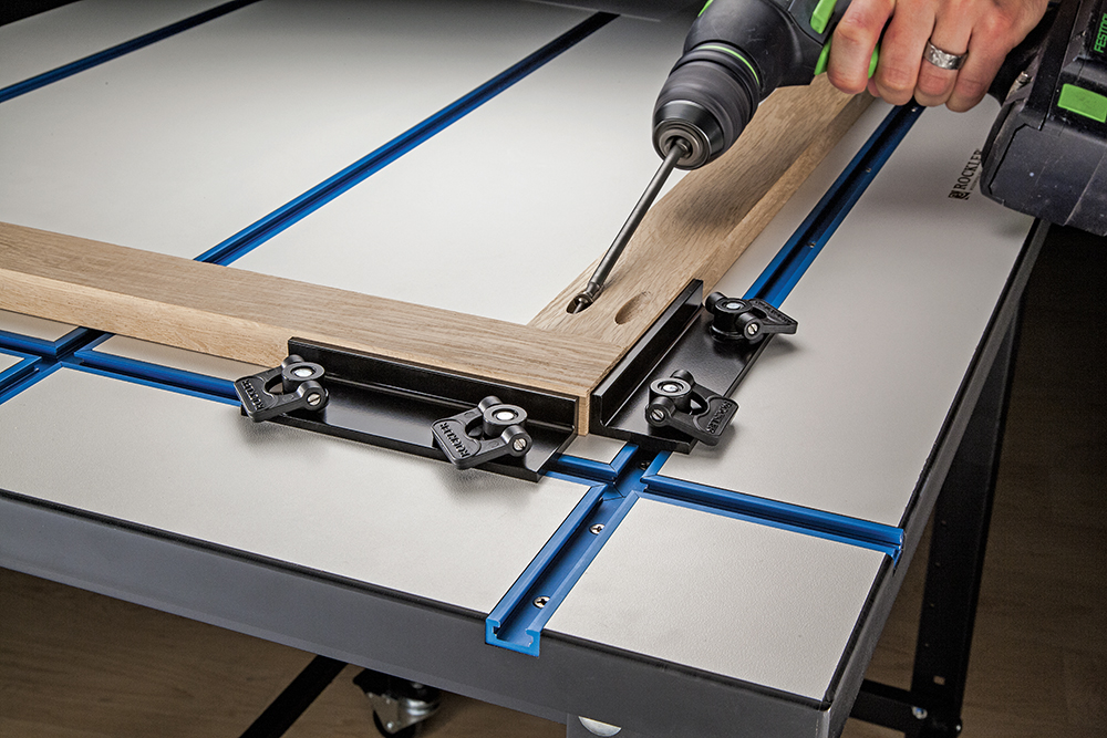 Rockler Adds New Stops To T Track System Adjustable Low Profile
