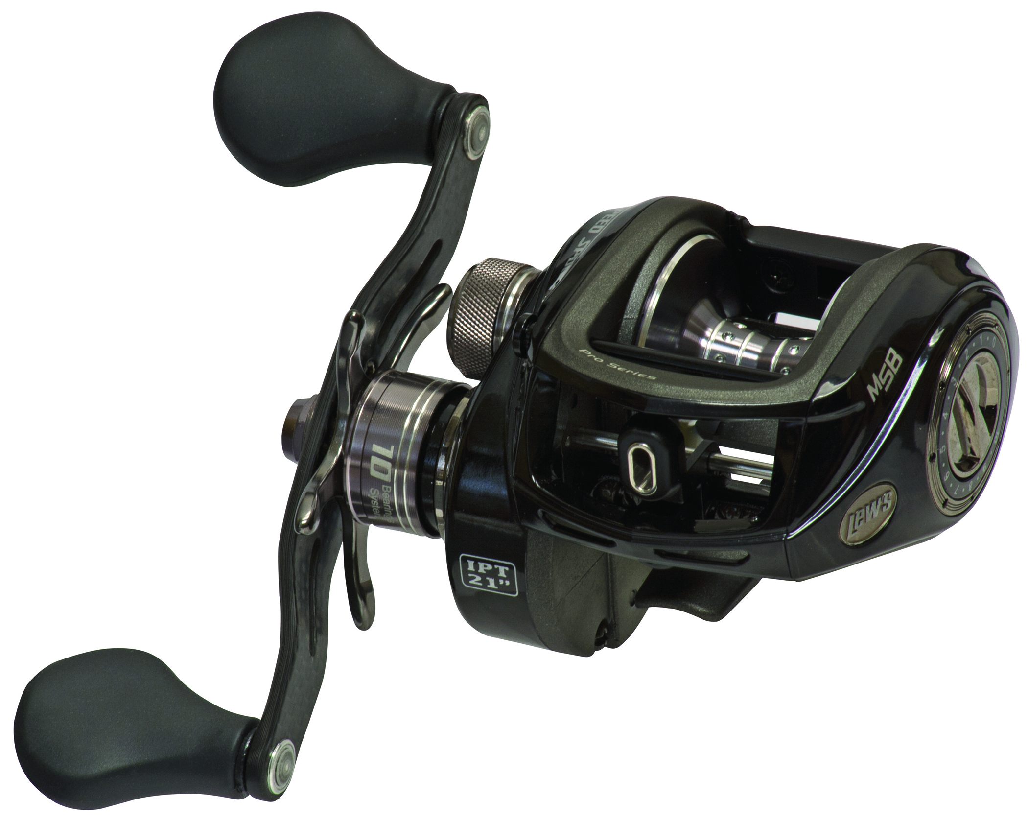 The BB1 Pro, featuring the latest in baitcast reel technologies, is among the contest prizes at Lew's Bassmaster Classic booth.