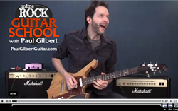 paul gilbert bonus guitar lessons