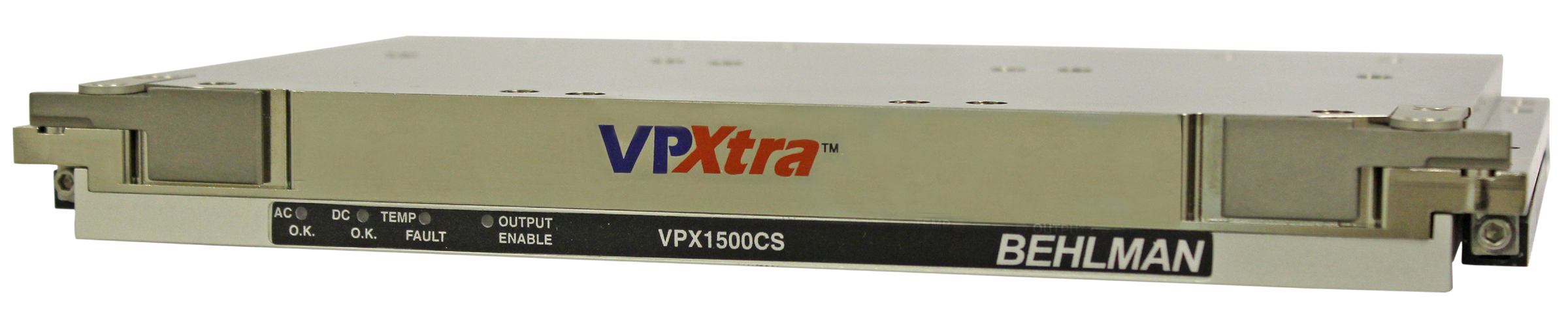 Behlman has introduced what may be the VPX industry’s highest-power, Open VPX VITA 62 compliant, 6U front-end module: The Behlman VPXtra™1500CS Three-phase AC-to-DC COTS power supply.