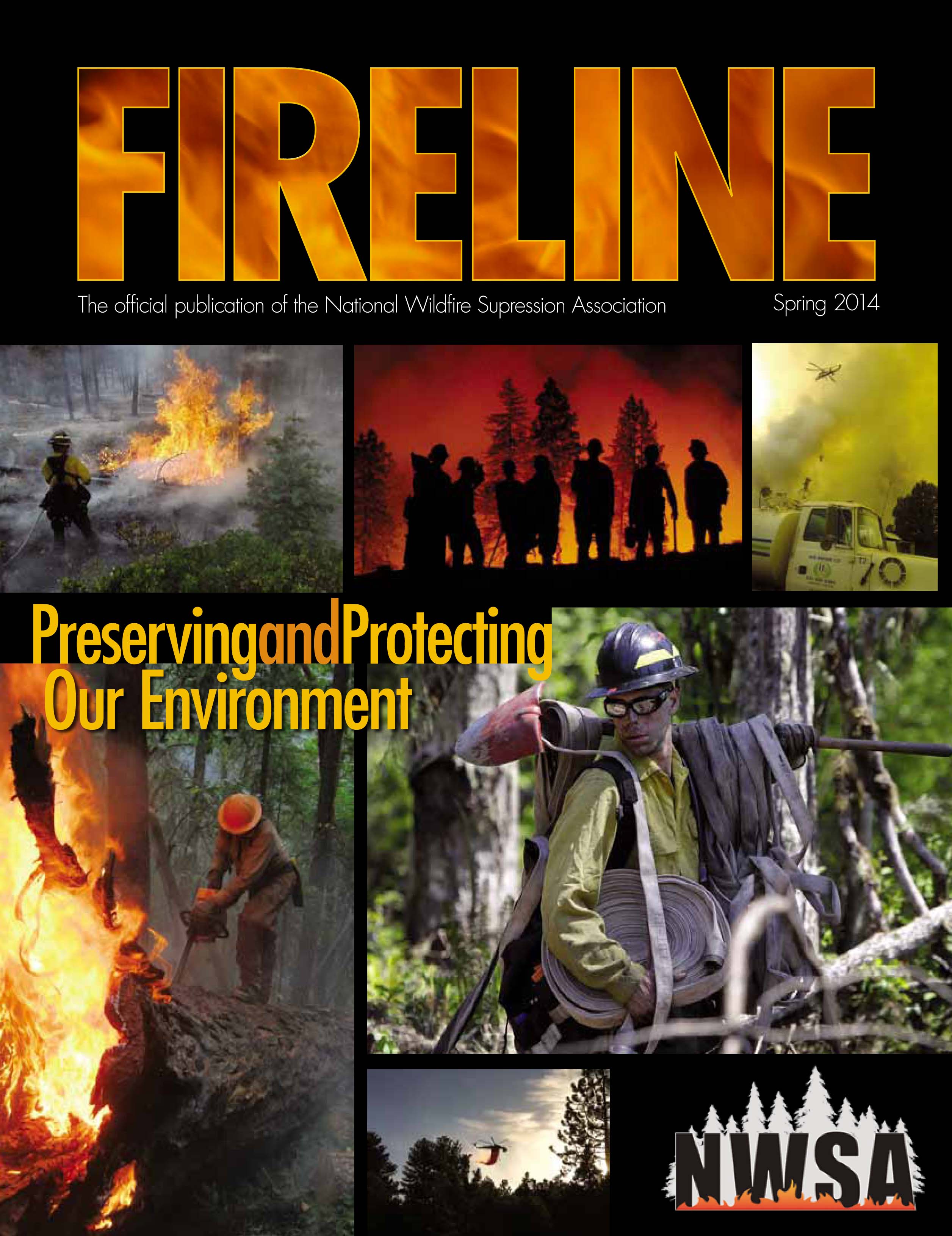 Due out in May, Fireline, NWSA's Official Magazine