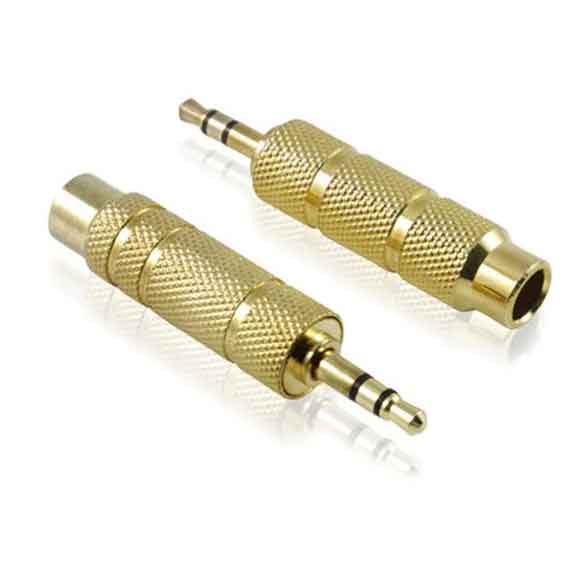 3.5mm Male to 6.35mm Female Adapter