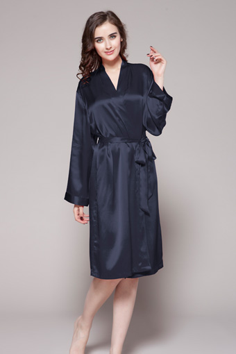 22mm silk robes for women