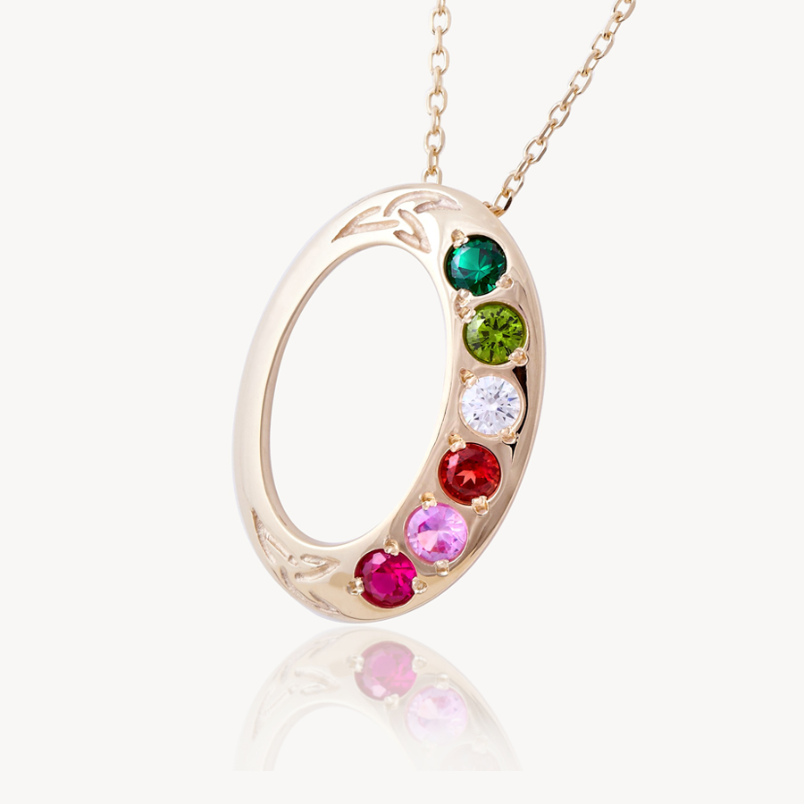 15% Off Family Birthstone Pendants at CelticPromise.com