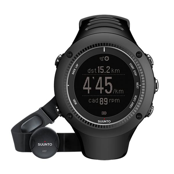 Suunto Ambit 2R Features A User Reversible Screen In Black Or White Background
