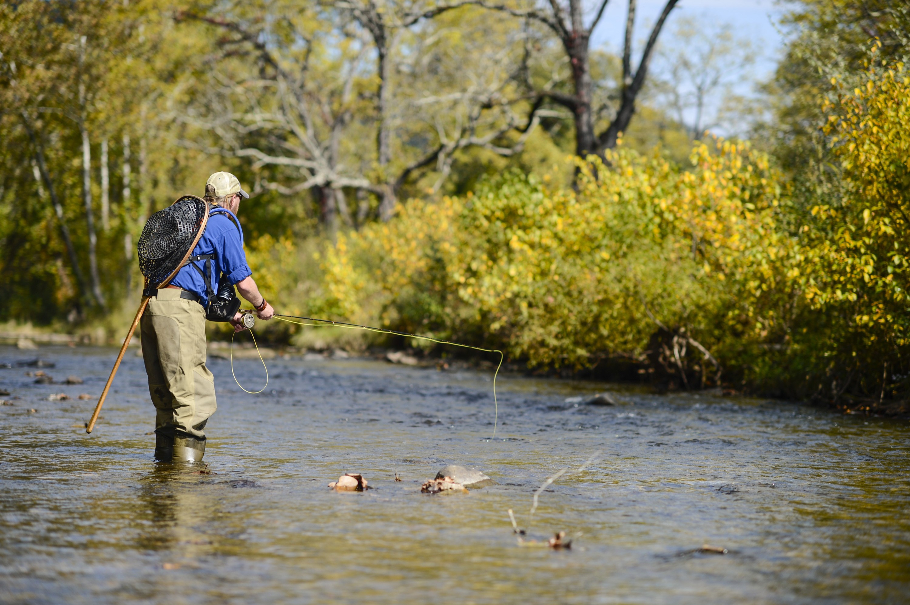 Natural Retreats provides exclusive access to more than 2 miles of the Jackson River.