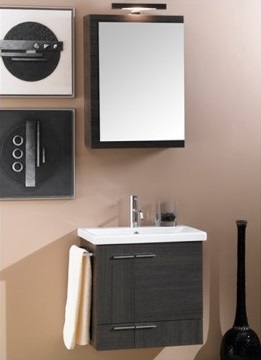 Simple NS4 22.5 Bathroom Vanity With Towel Bar From Iotti