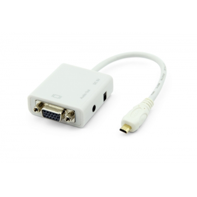 Micro HDMI to VGA with Audio Adapter