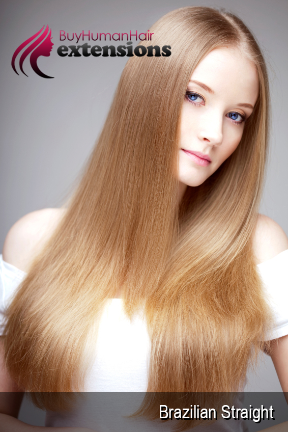 www.buyhumanhairextenstions.com - Brazilian Straight Hair