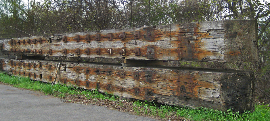 During renovations of the Welland canal in 1927, Douglas fir timbers were installed. These huge 37” x 42” x 48’ timbers, each weighing over 20,000 lbs, were re-crafted for Steamboat Landing.