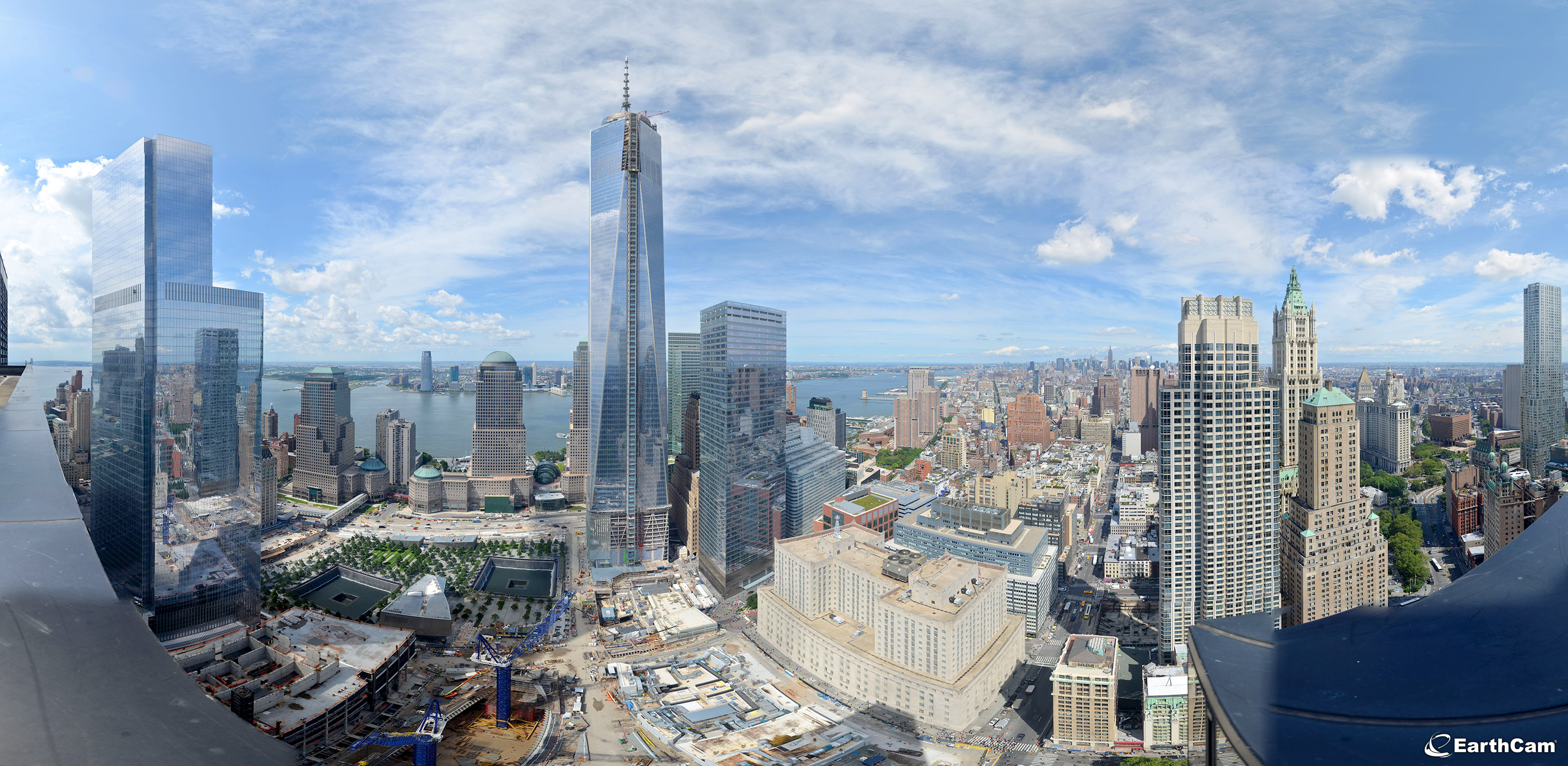 Gigapixel panorama of the World Trade Center in New York
