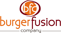 blu group, burger fusion, la crosse, wisconsin, advertising, web design