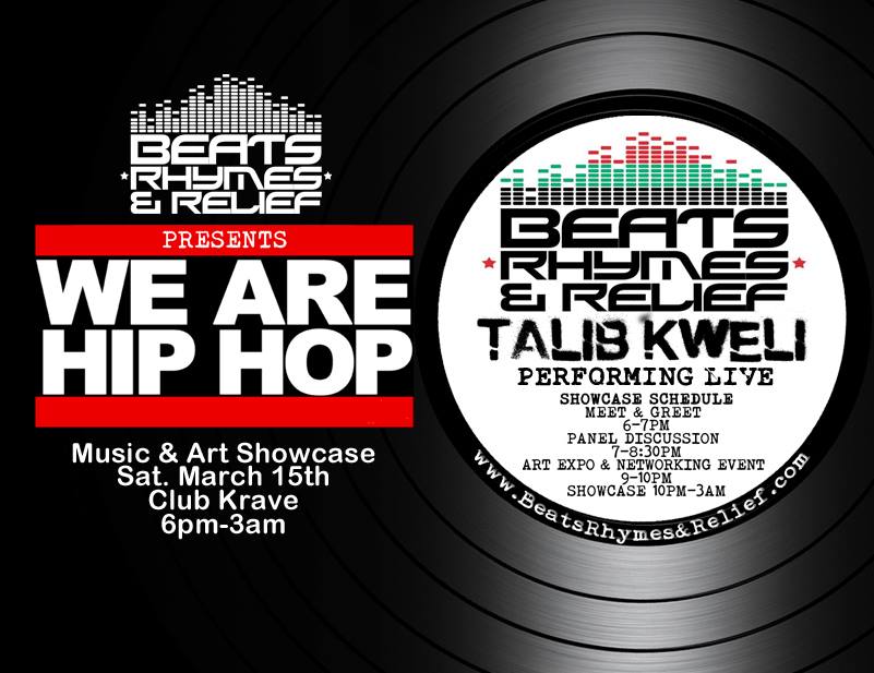 We Are Hip Hop Concert during SXSW on March 15, 2014 in Austin, TX organized by Beats Rhymes & Relief
