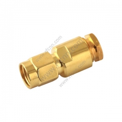 SMA Male Clamp Straight For RG58 - RF Connector