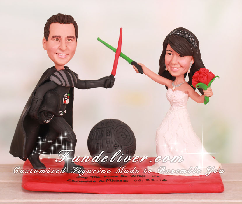 Star War Darth Vader Cake Toppers