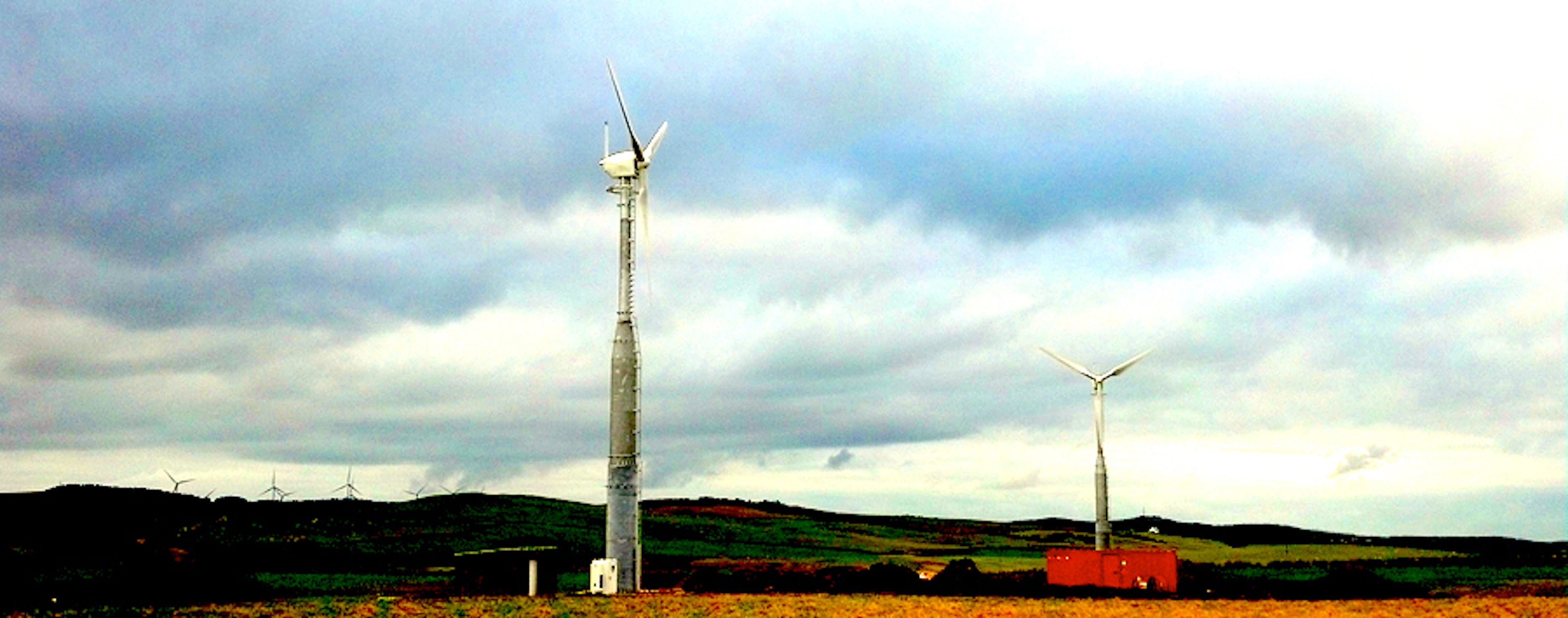 Argosy Wind Turbines Hard at Work in the UK