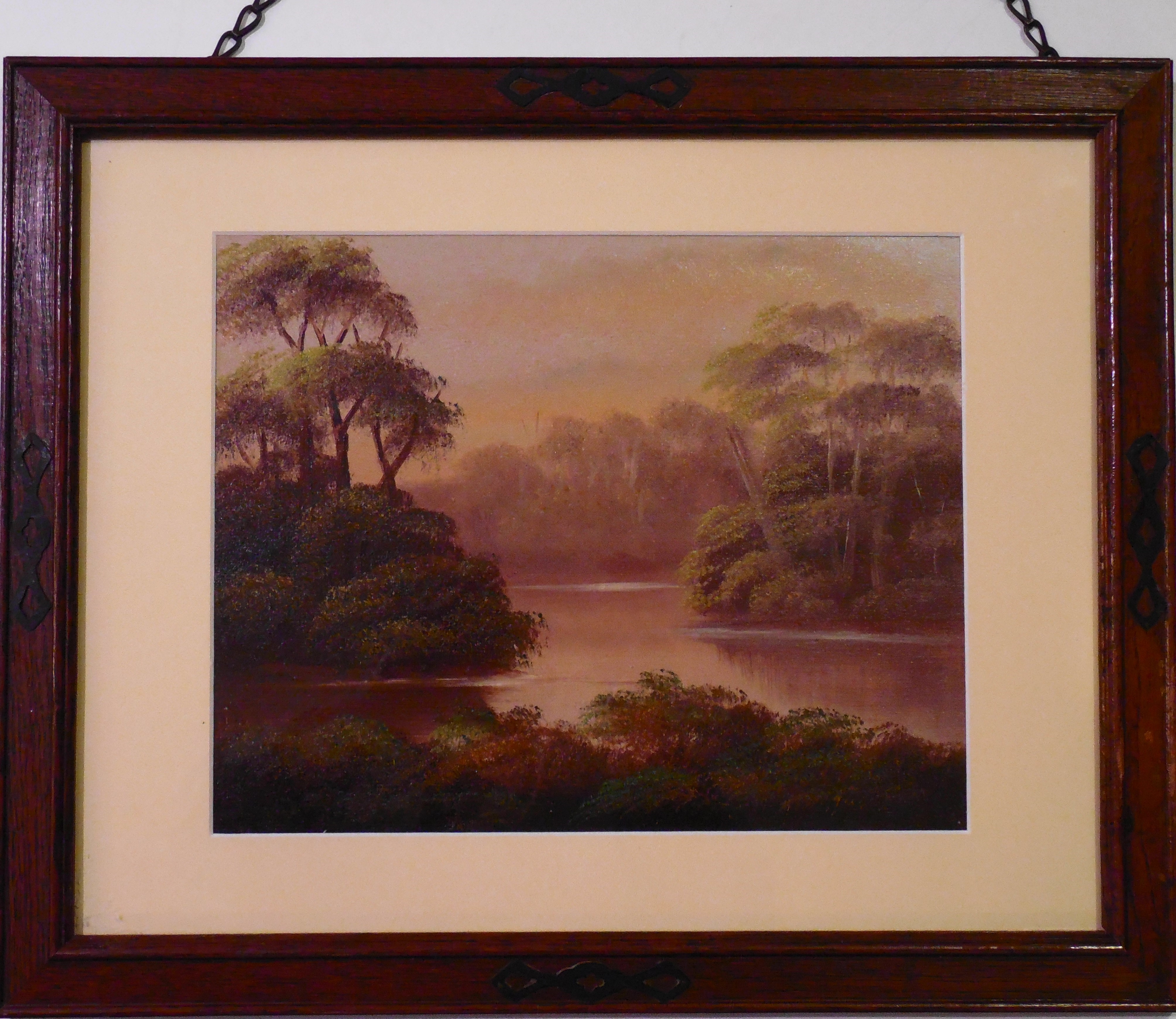 Historic Maria Sanchez Creek of St. Augustine by Martin Johnson Heade. This is the only known image of Maria Sanchez that Heade painted. He would have seen this view daily south of his work place.