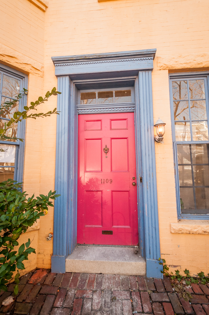 Front Door of 1109 West Ave