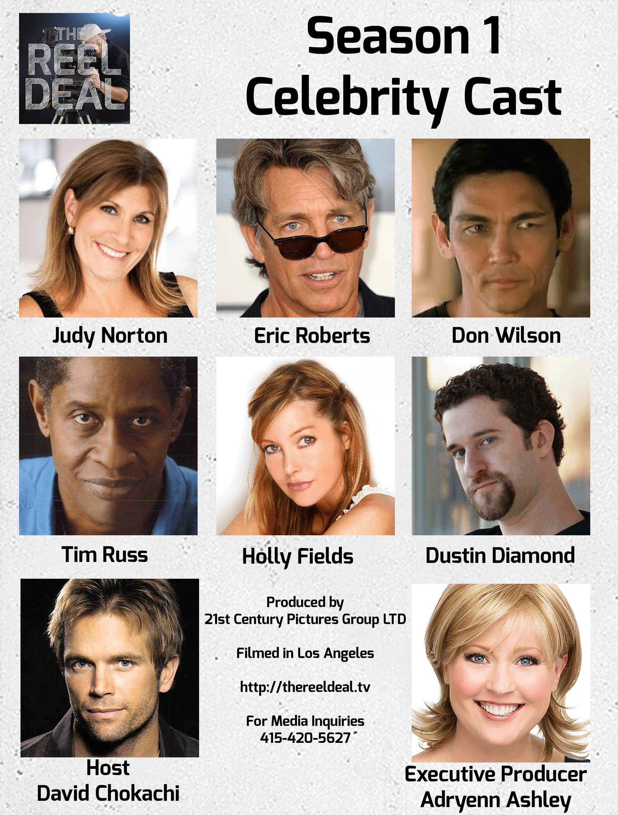 Anticipated Reality TV Show, “The Reel Deal,” Announces Celebrity Cast