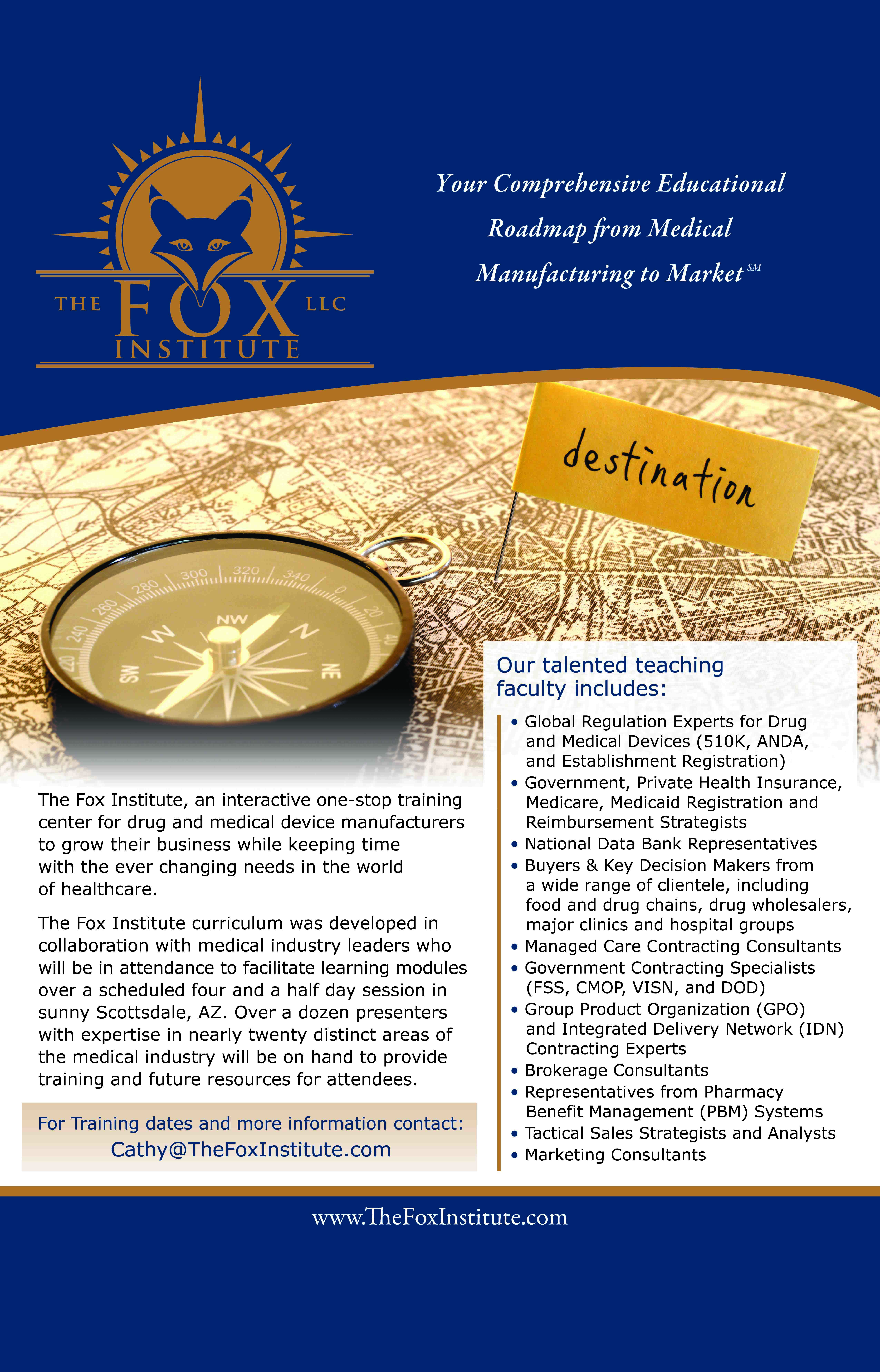 The Fox Institute, LLC Banner