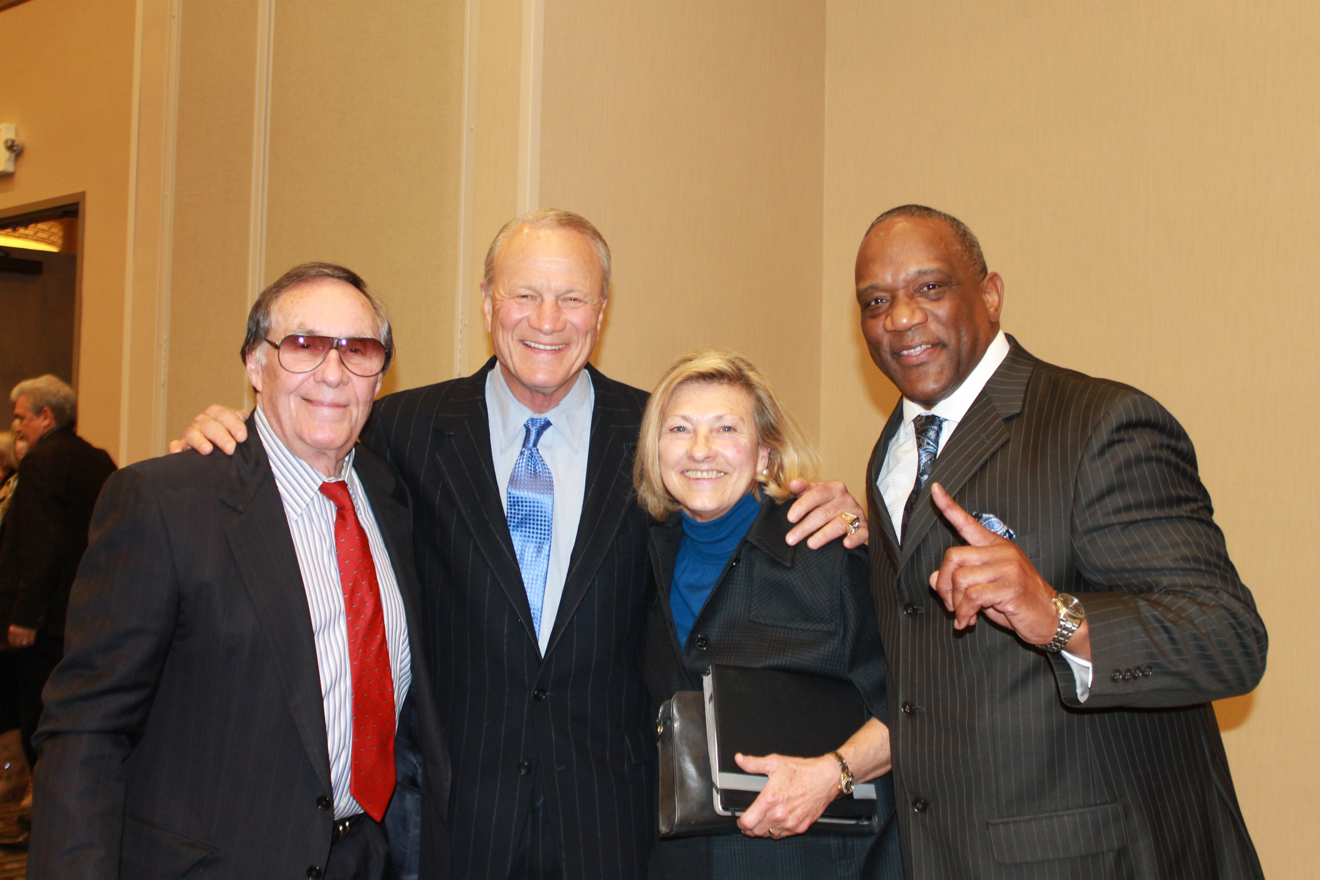 Special Guests Coach Barry Switzer and Billy Sims with Mr. & Mrs. Bob White