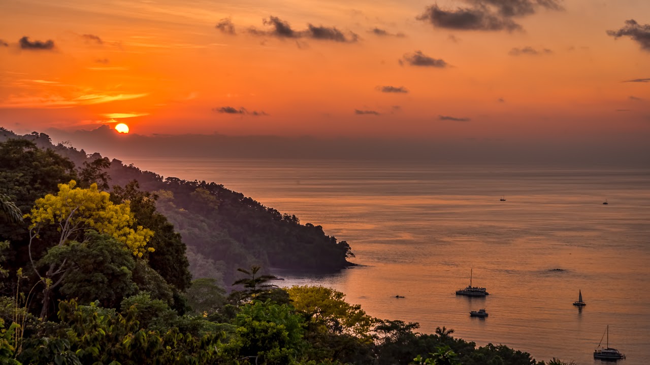 View from Tulemar Resort in Manuel Antonio, Costa Rica