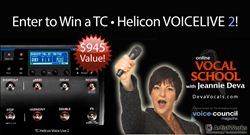 tc helicon voicelive 2 giveaway