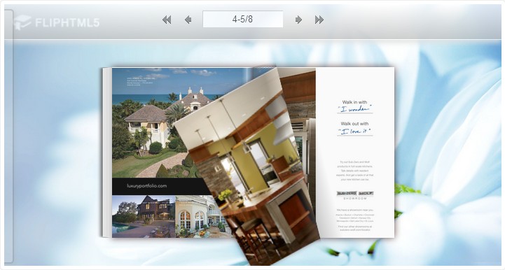 FlipHTML5 page flip eBook