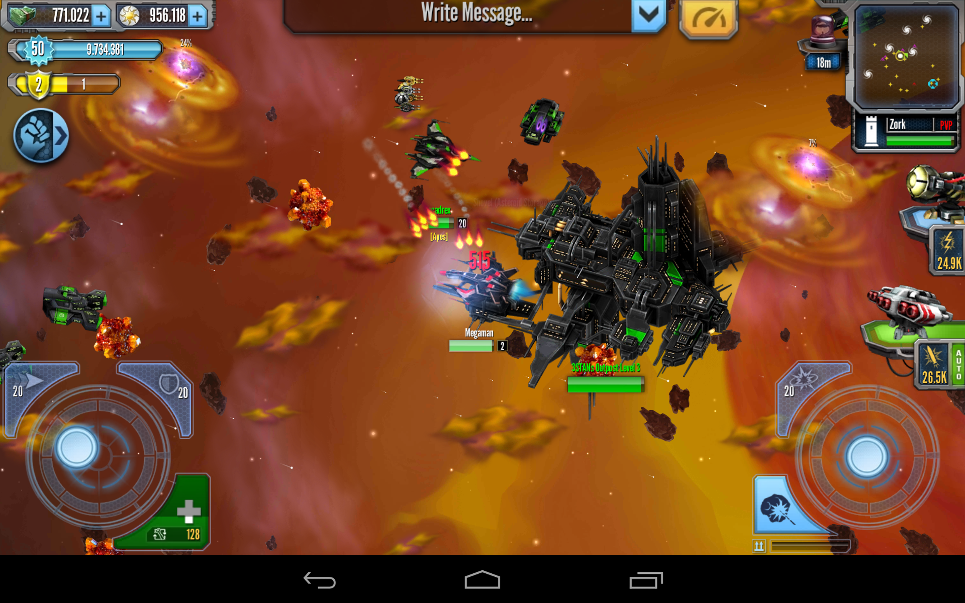 Pocket Starships blends fast-paced massively multiplayer space combat with an easy-to-use crafting system.