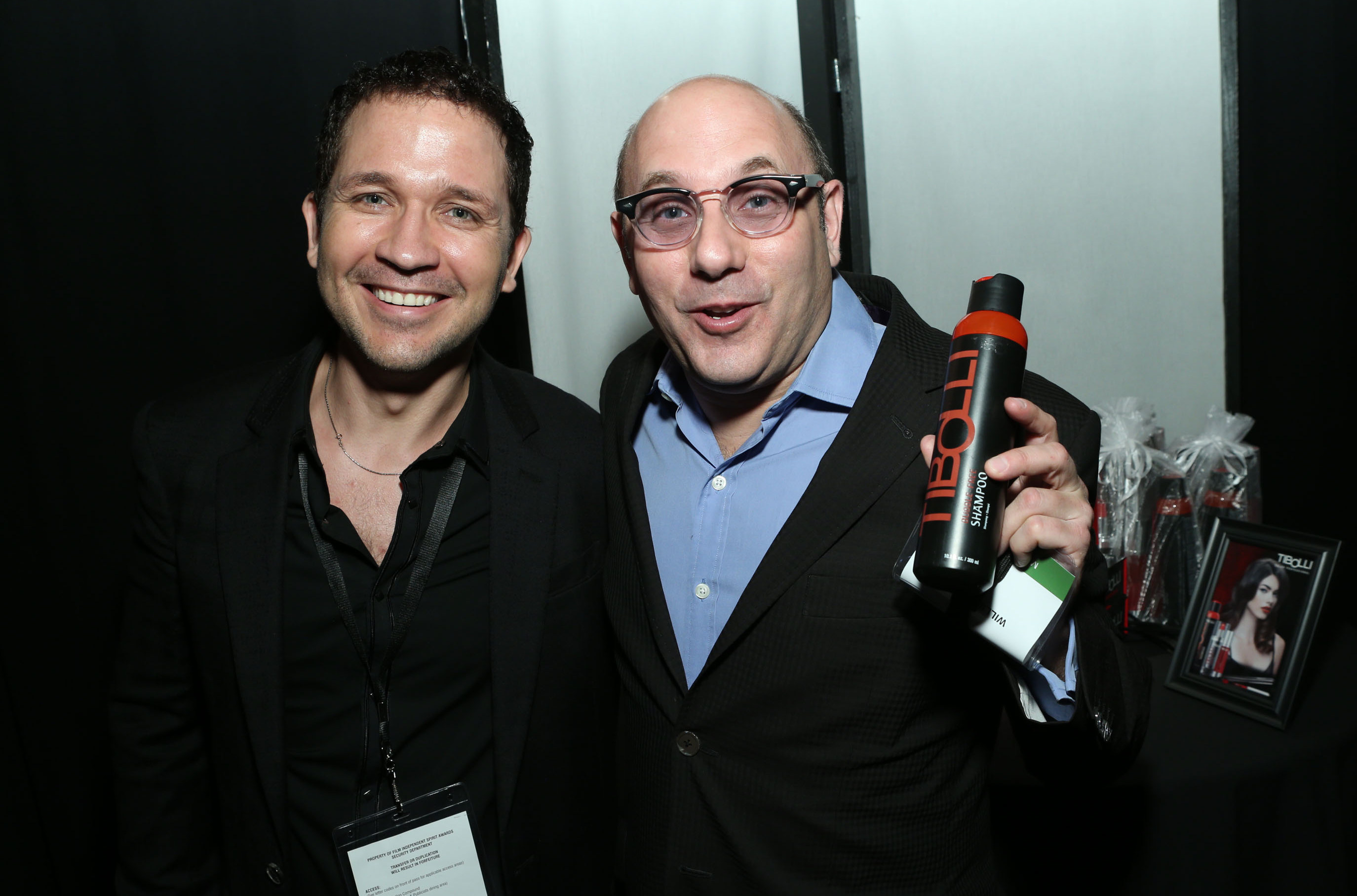 Van Tibolli, Founder and CEO of Tibolli hair care and Willie Garson, Actor from the hit TV show, Sex & the City