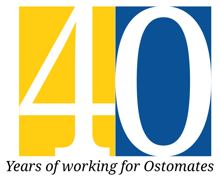 Metro Maryland Ostomy Association 40th Anniversary Logo