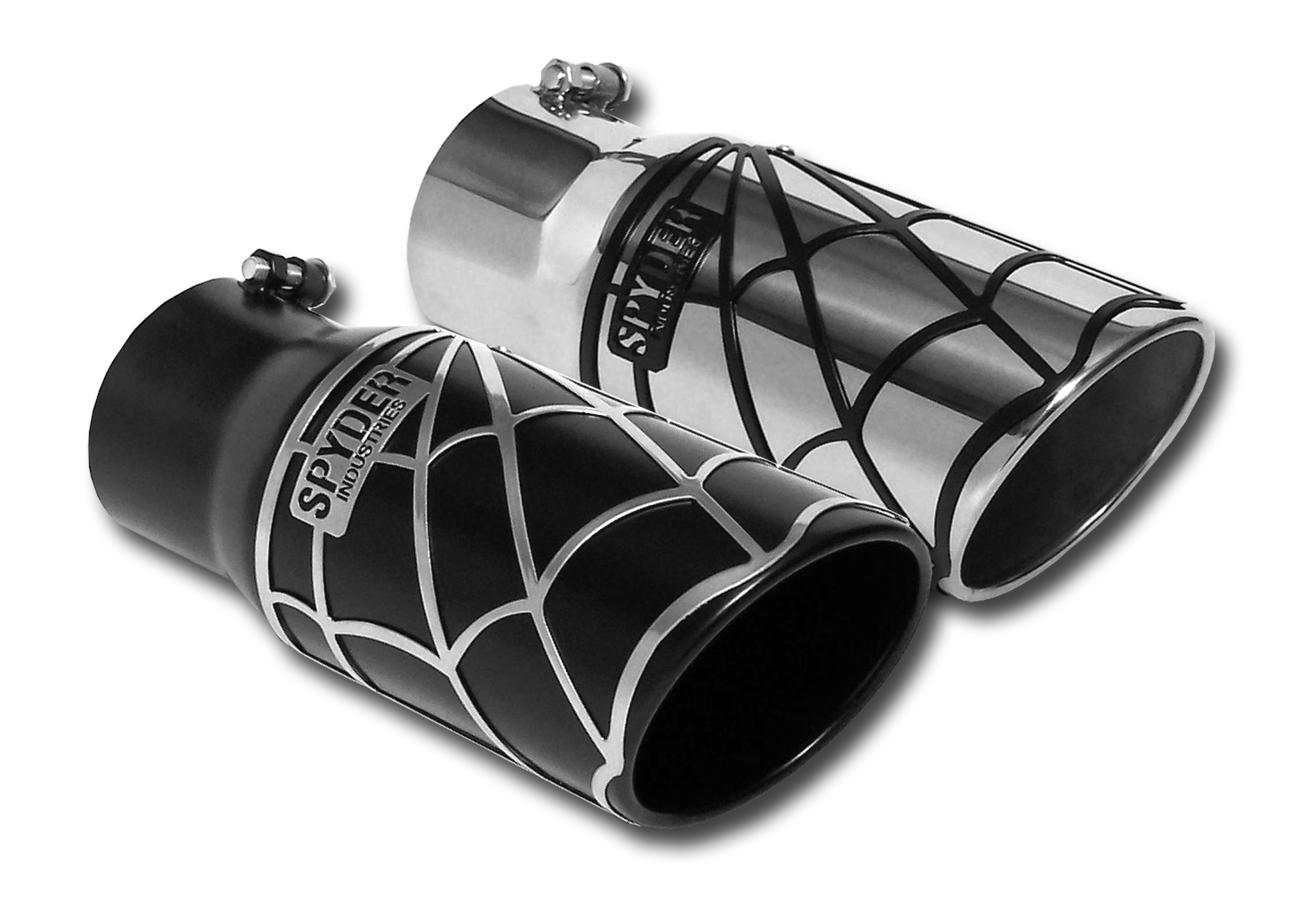 Spyder Industries Black Widow Exhaust Tips