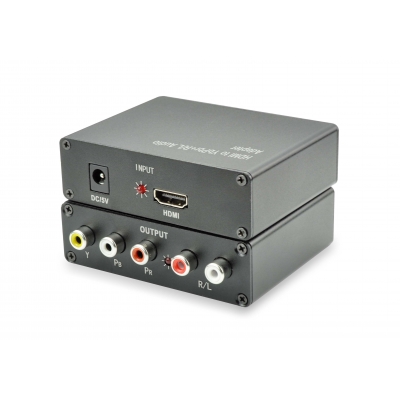 HDMI to YPbPr+R/L Audio Converter