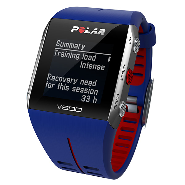 Polar V800 Comes In Blue and Black Color Schemes and Uses A Gorilla Glass Crystal