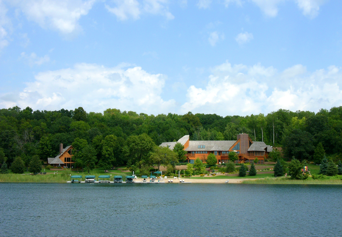 Lakeview of the luxury resort