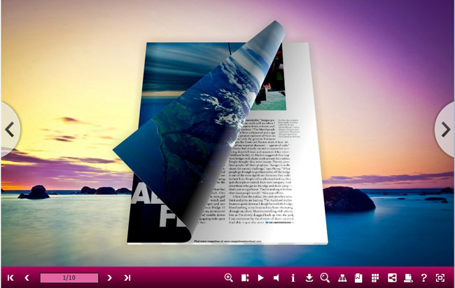 3D Page Flip PDF