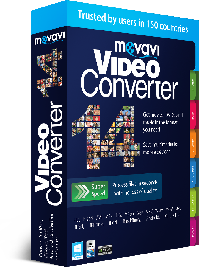 Movavi Video Converter 14 box shot