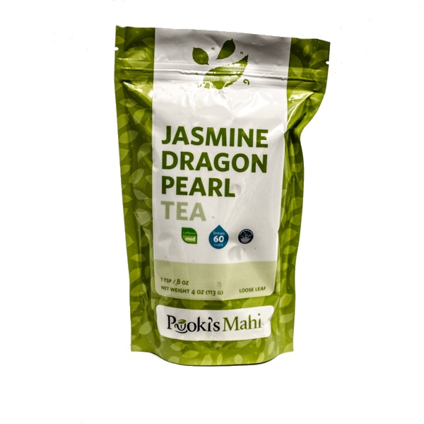 Pooki's Mahi Jasmine Dragon Pearl Tea
