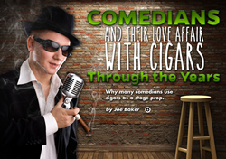 cigars, cigar smoking comedians, bill cosby, groucho marx, george burns, cigar magazine