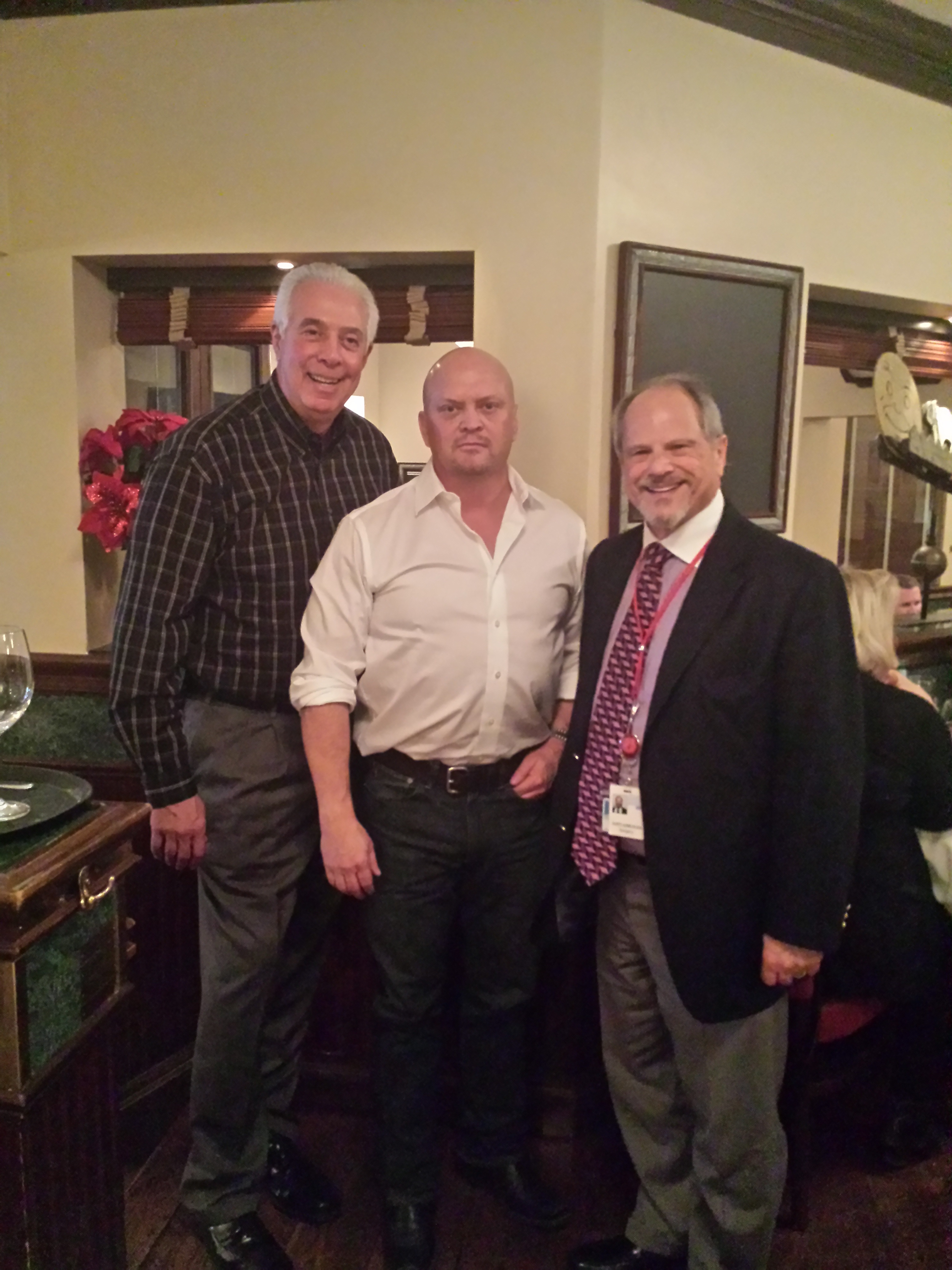 Congressman Marty Russo, David Gergen and Dr. Elliott Alpher