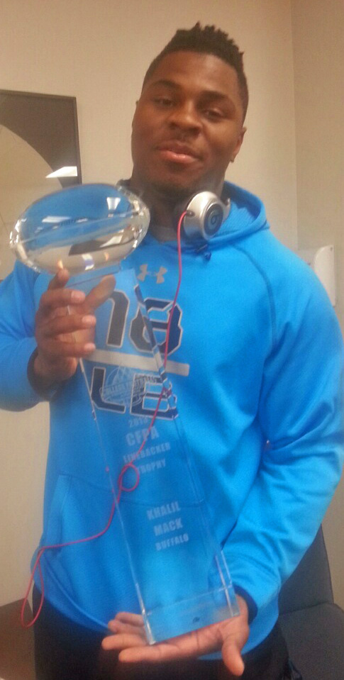 Khalil Mack - 2013 CFPA Linebacker Trophy