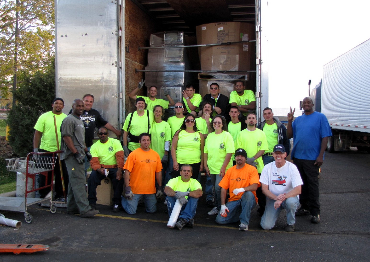Techno+Rescue will provide secure electronics recycling at the Earth Day 2014 event.