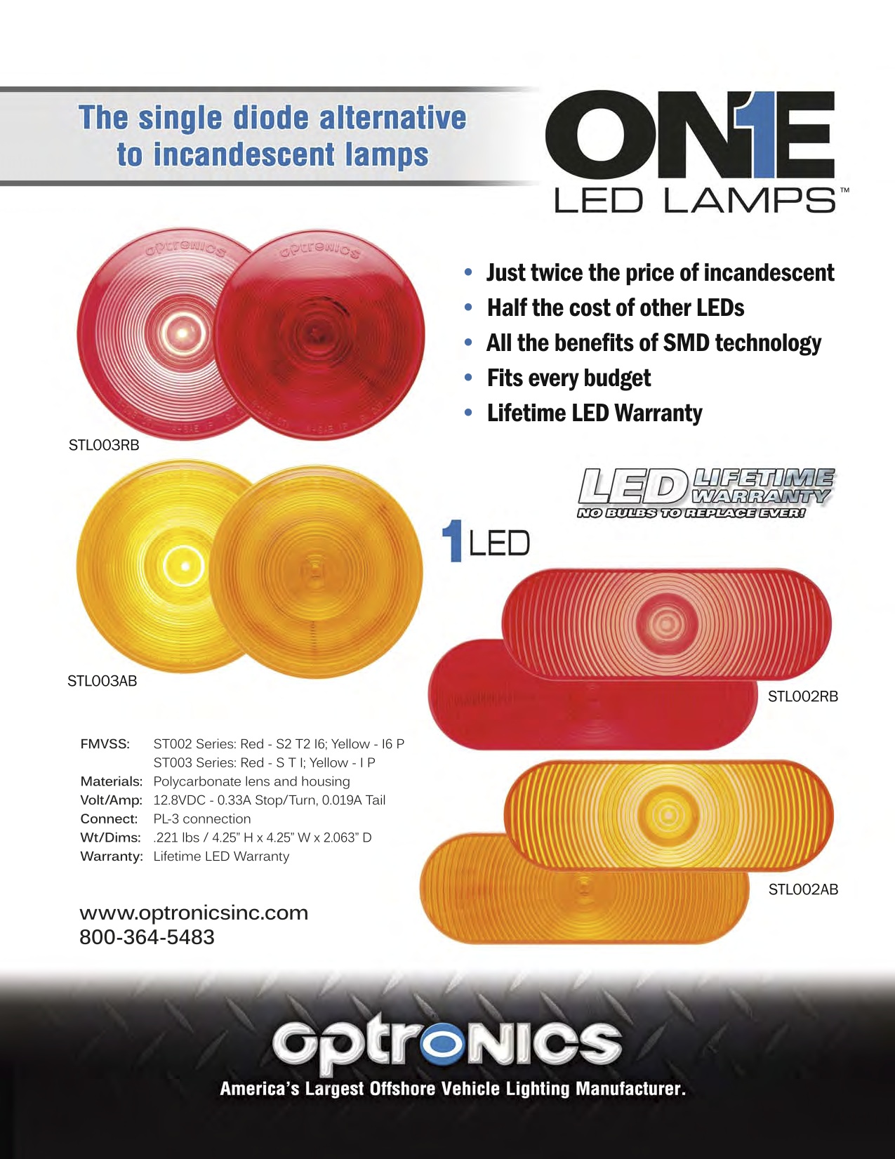 ONE Series LED Lamp Flyer