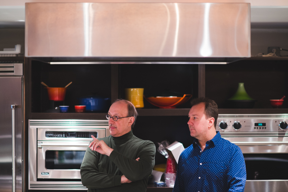 UBC partners and Judging Chairmen F. Paul Pacult and Sean Ludford. PHOTO CREDIT: Daniel Krieger