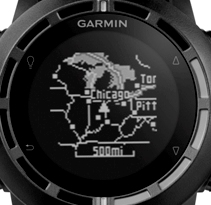 Garmin fenix 2 Offers Detailed On Screen Maps