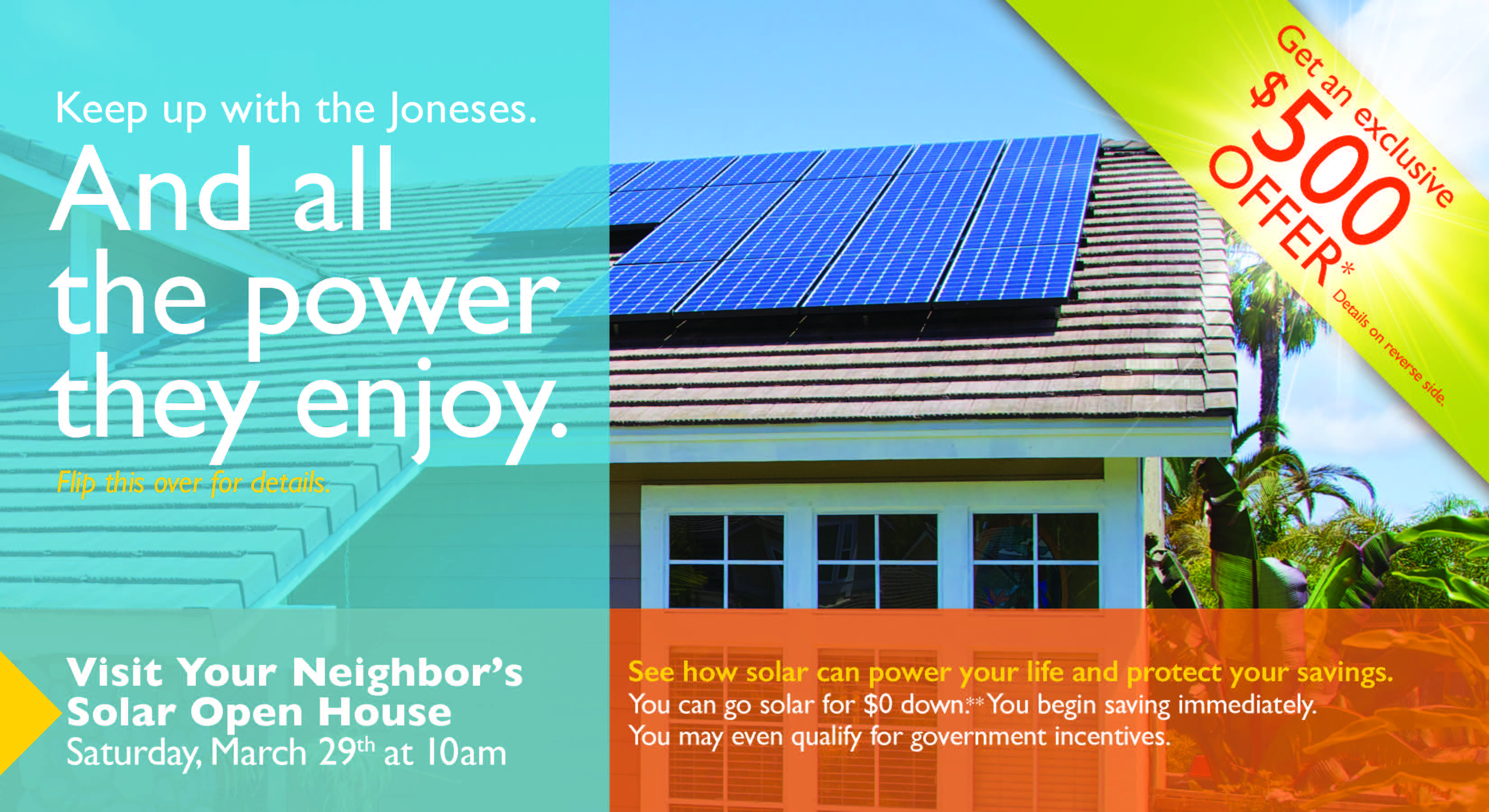 Visit Your Neighbor's Solar Open House Information