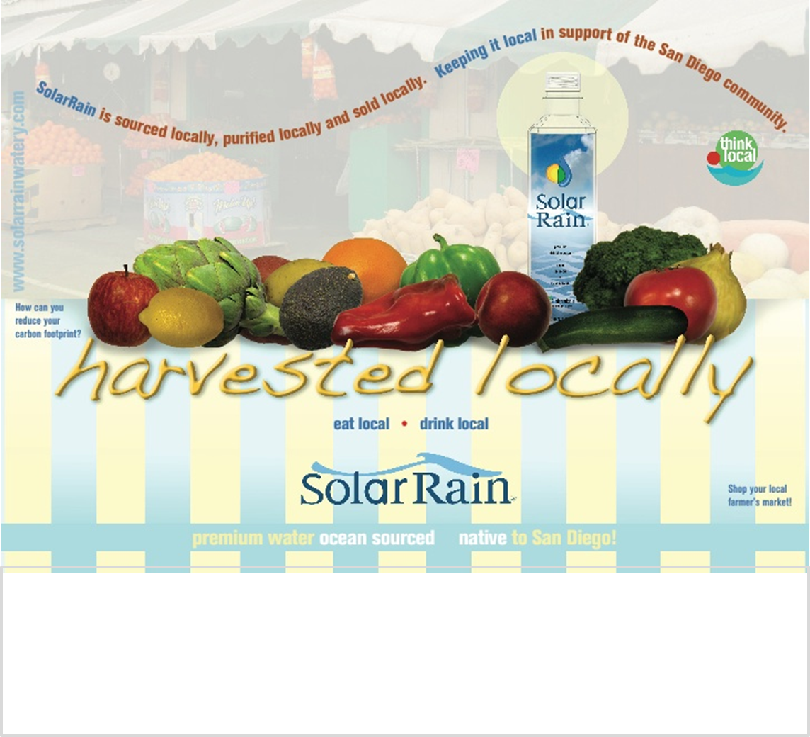 SolarRain uses solar thermal energy to purify locally-sourced ocean water to produce a clean, healthy, tasty, mineral-rich, drinking water. Stop by their EarthFair booth for a free sample.