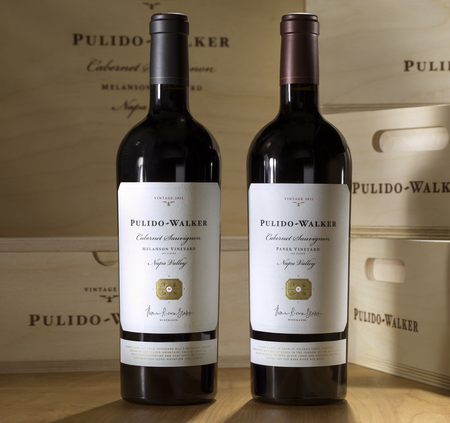 The 2011 Panek Vineyard Cabernet Sauvignon is sold out; the 2011 Melanson Vineyard Cabernet Sauvignon will be released in August 2014.